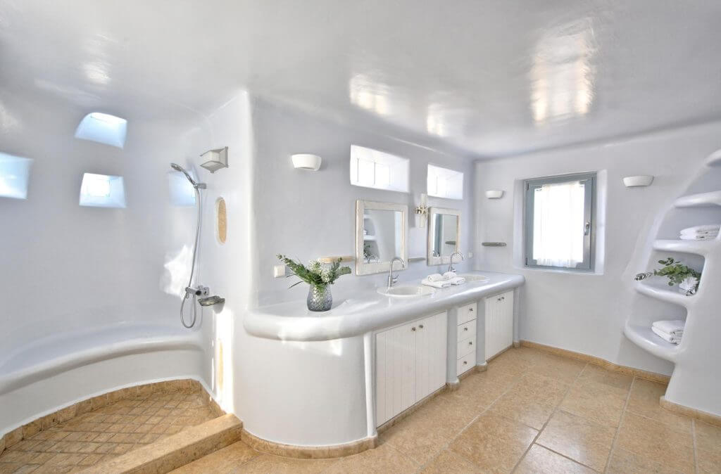 Ensuite Bathroom ,Gran Kanalia Villa Mykonos