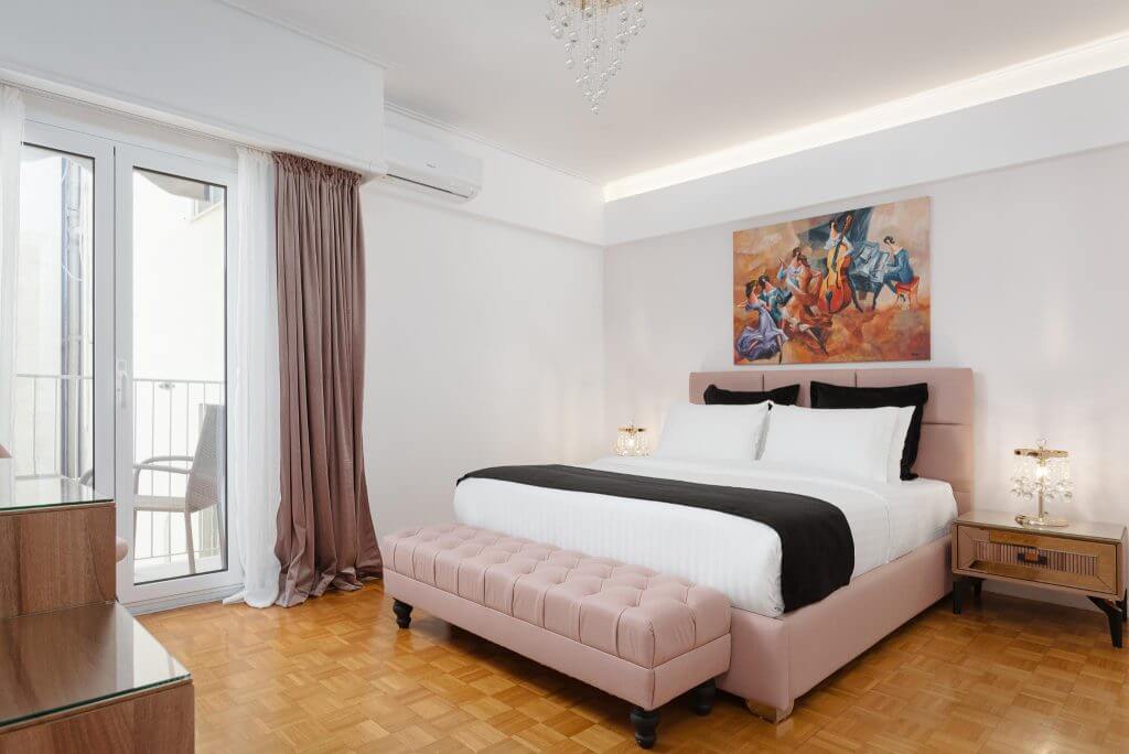 Bedroom, Athens Golden Light Premium Residence